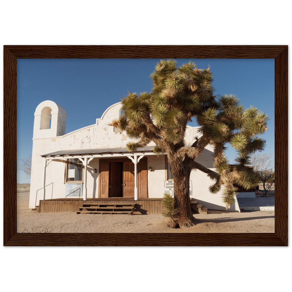 The Little White Church in Frame