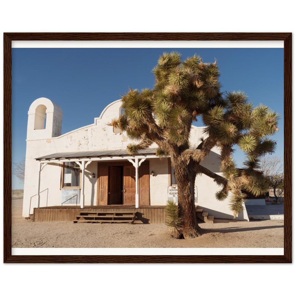 The Little White Church in Frame