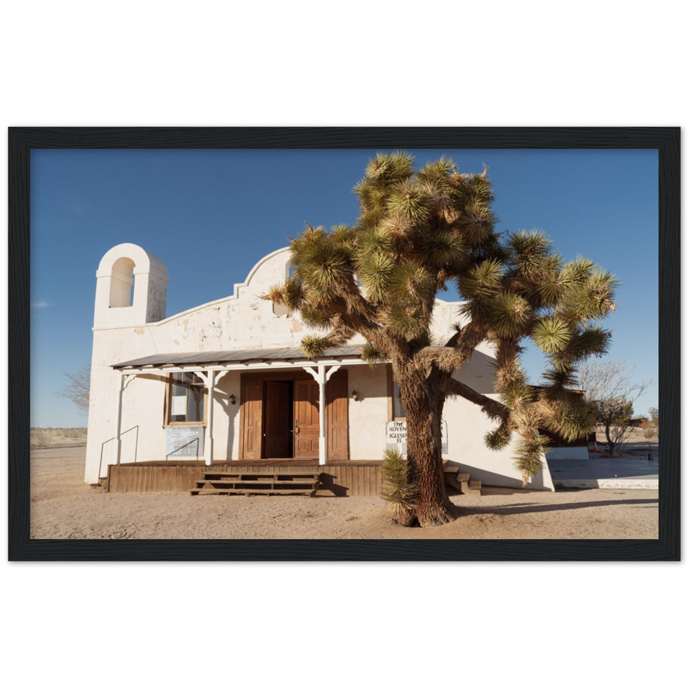 The Little White Church in Frame