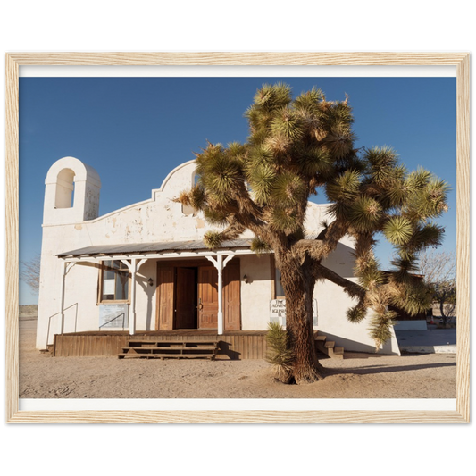 The Little White Church in Frame